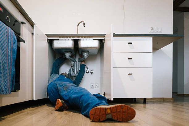 Professional Plumbing technician working in Old Saybrook, CT